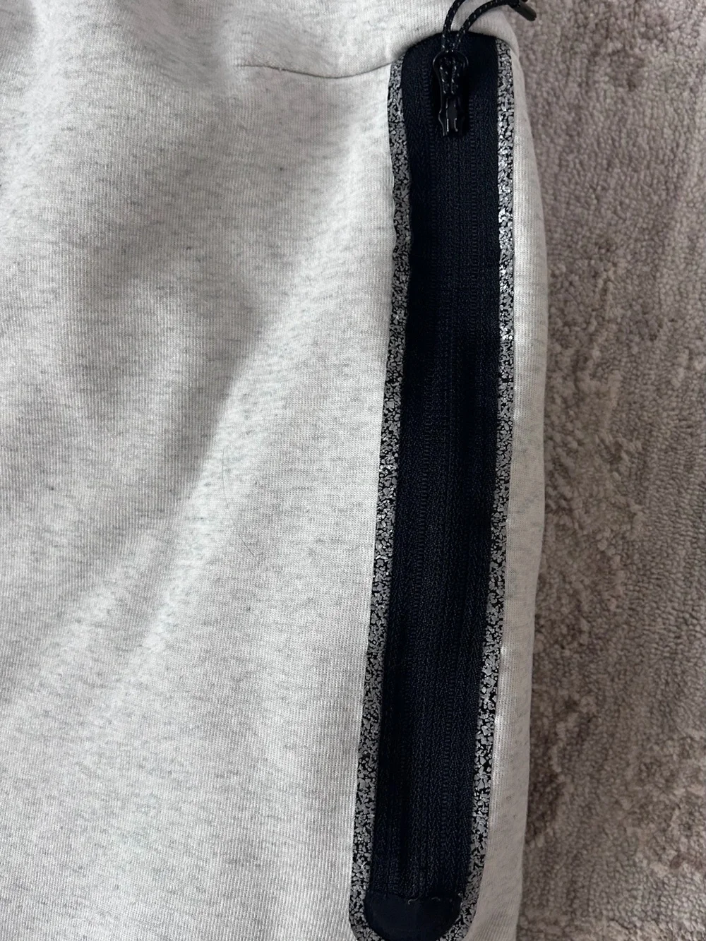 Nike Sportswear Tech Fleece Joggers Drawstring Sz M Men Birch Heather Sweatpants